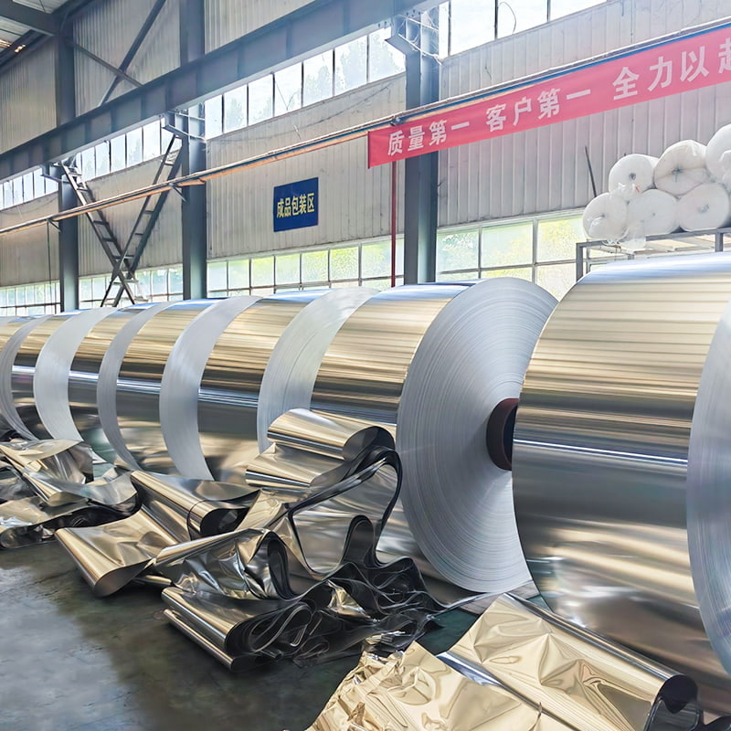 Folha de alumínio lisa