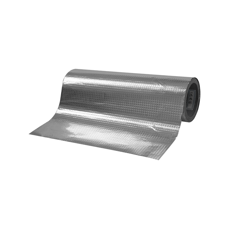 Filme laminado AL/PET em relevo