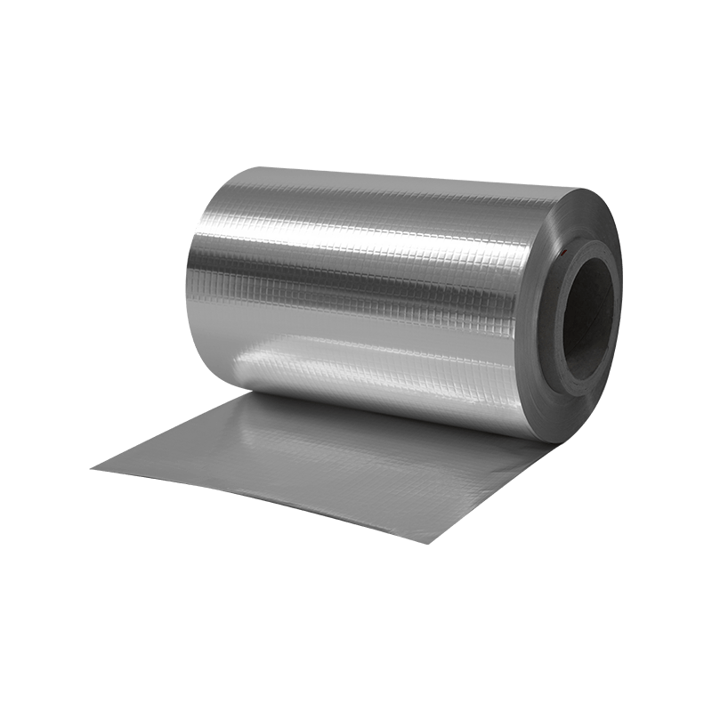 Filme laminado AL/PET em relevo