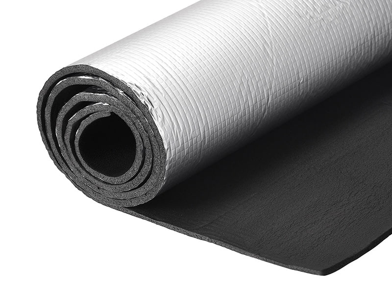 Nitrile rubber duct insulation